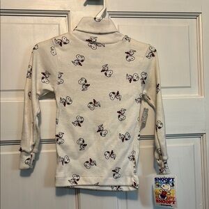 Buster Brown Snoopy White Long Sleeve Tee